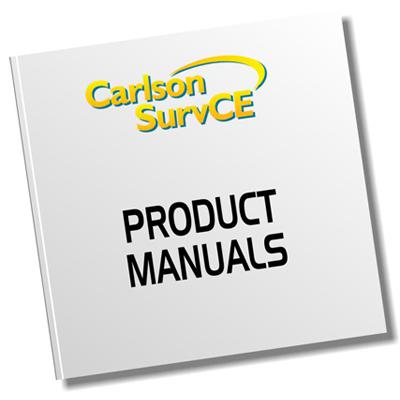 carlson product manual